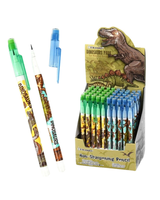 Blyant Pencil Non-Sharp Dinosaur 2ass 15cm 10029