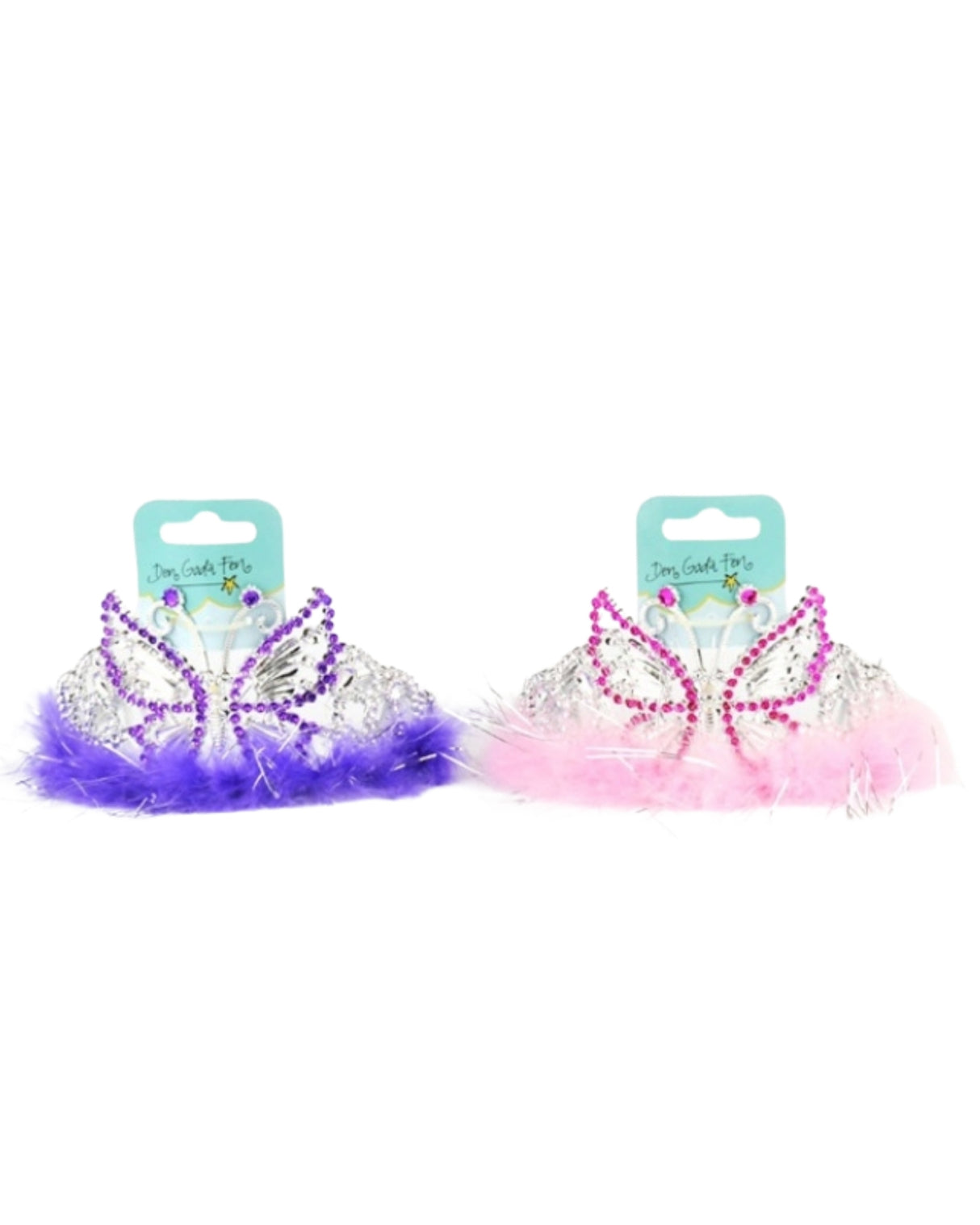Diadem tiara butterfly 13cm