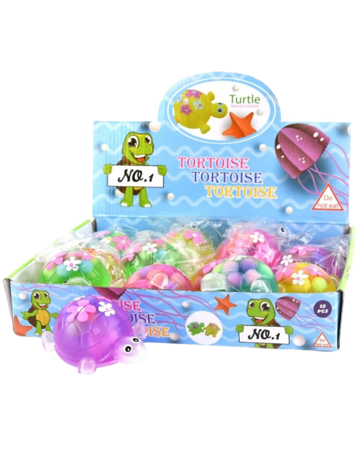 Squeeze Skilpade 8cm