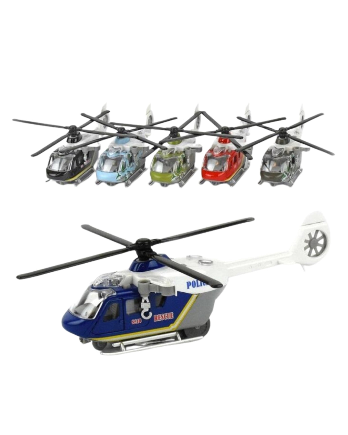 Helikopter med lyd og lys 23cm