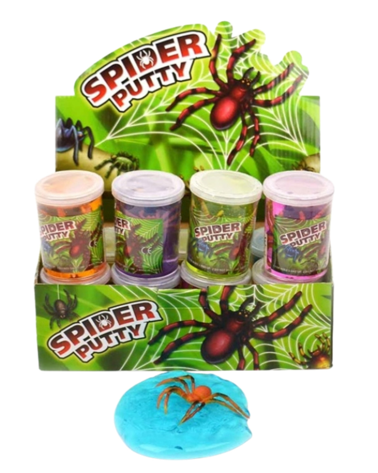 Slim Putty med edderkop 7,5cm