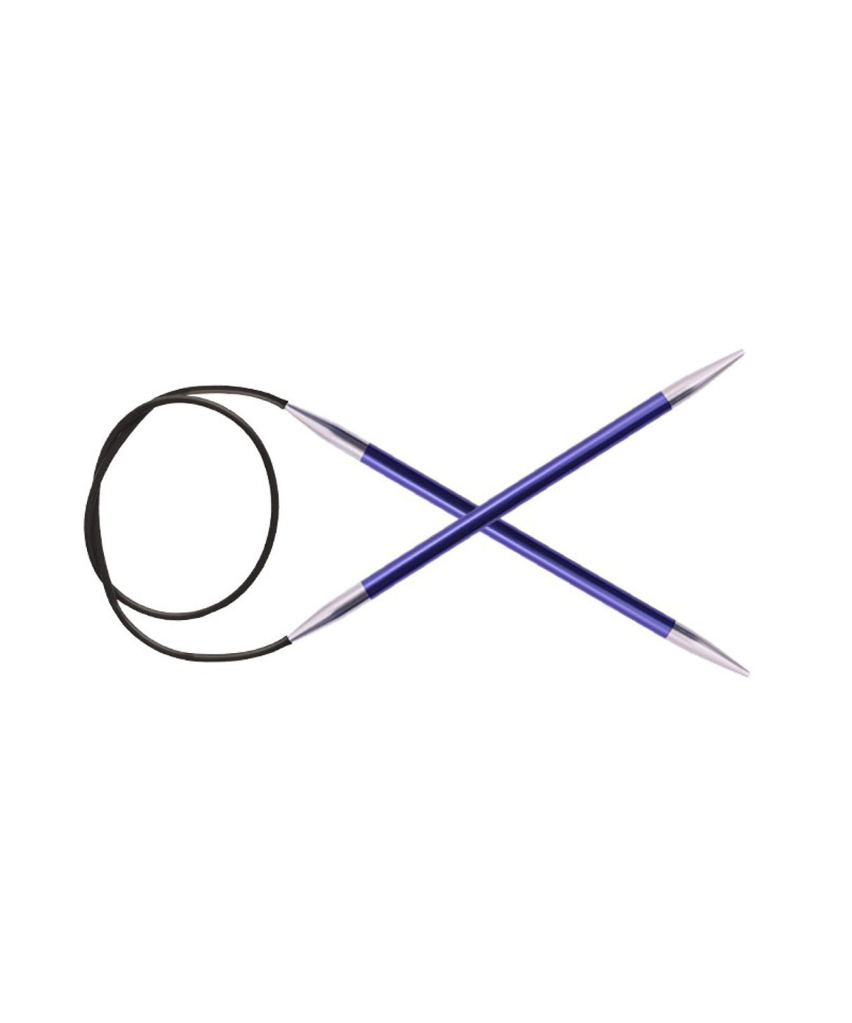 Circular needles 60 cm 4.5mm - ZING Alu