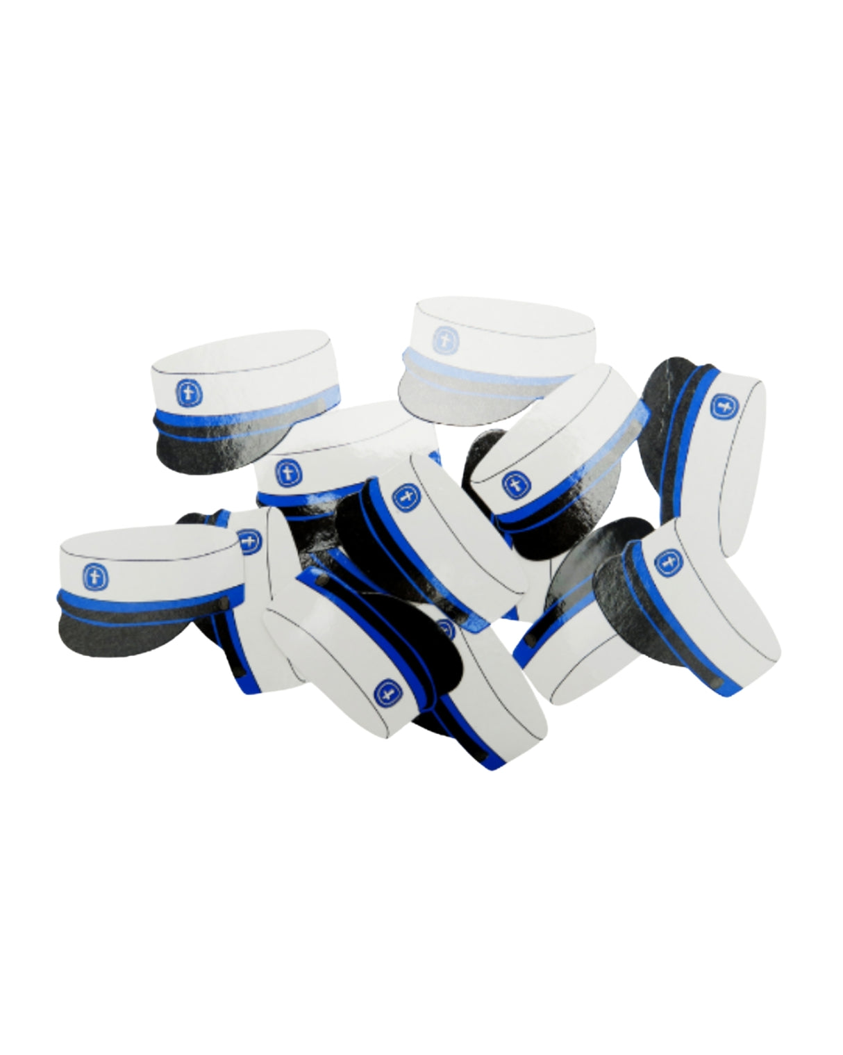 Strøpynt 20stk - Blå huer