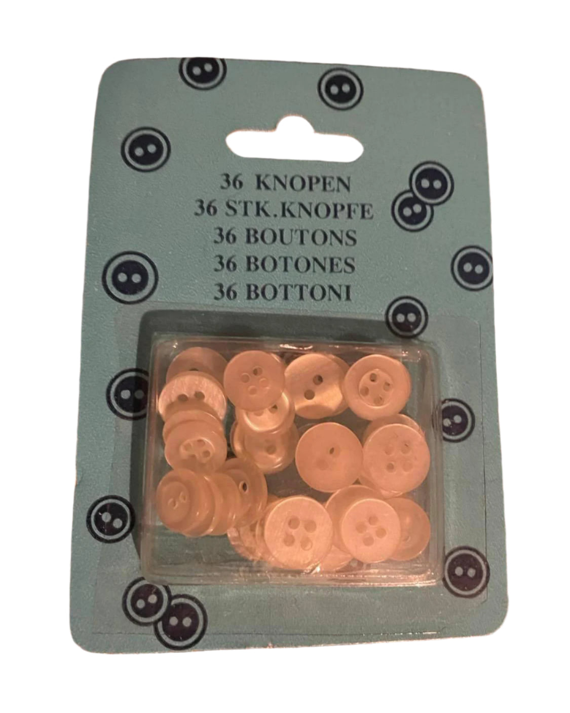 Shirt buttons 36 pcs.