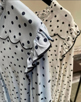 Hvid - White Combi - Ofelia - Bluse - Smilla