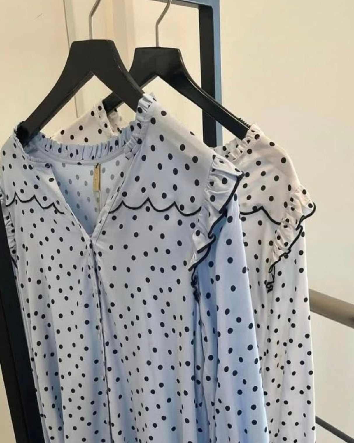 Hvid - White Combi - Ofelia - Bluse - Smilla