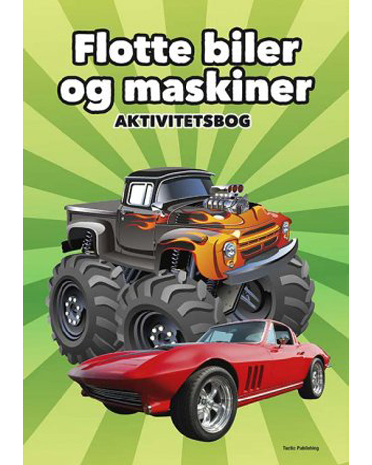 TACTIC Coloring book cars and machines
