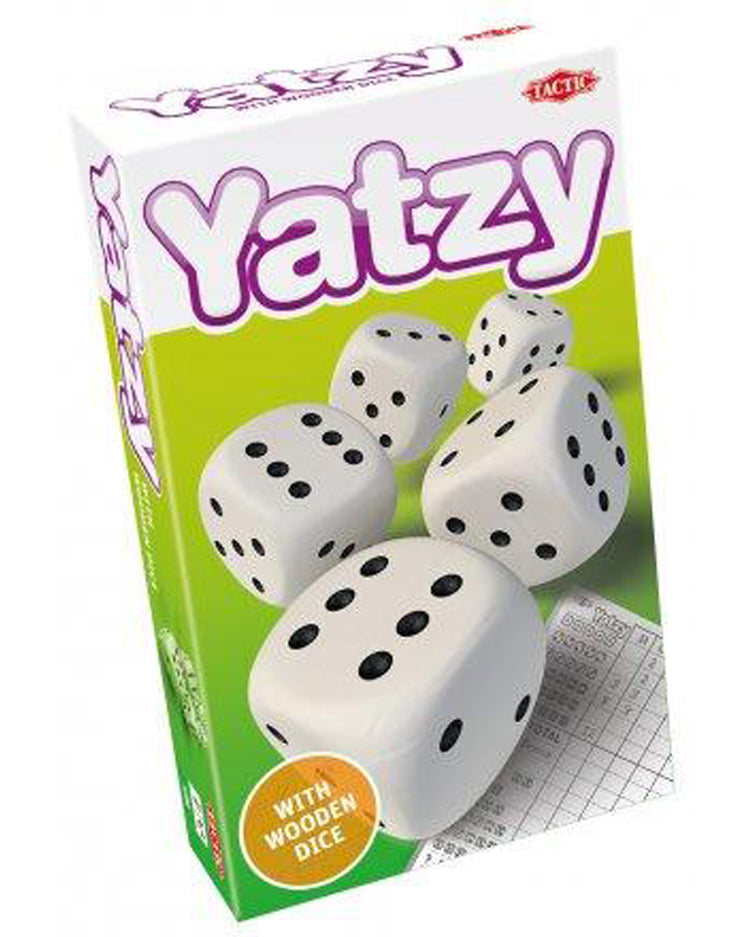 Yatzy med træterninger