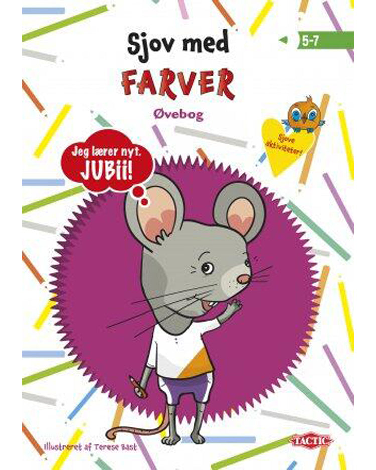 Sjov med farver - øvebog