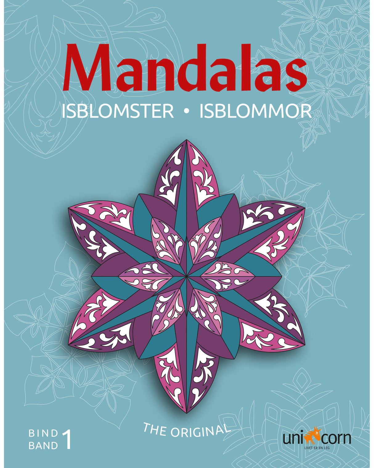 Mandalas med Isblomster Bind 1