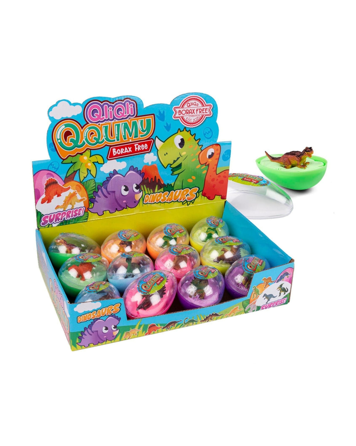 Slim med Dinosaur i æg 1stk