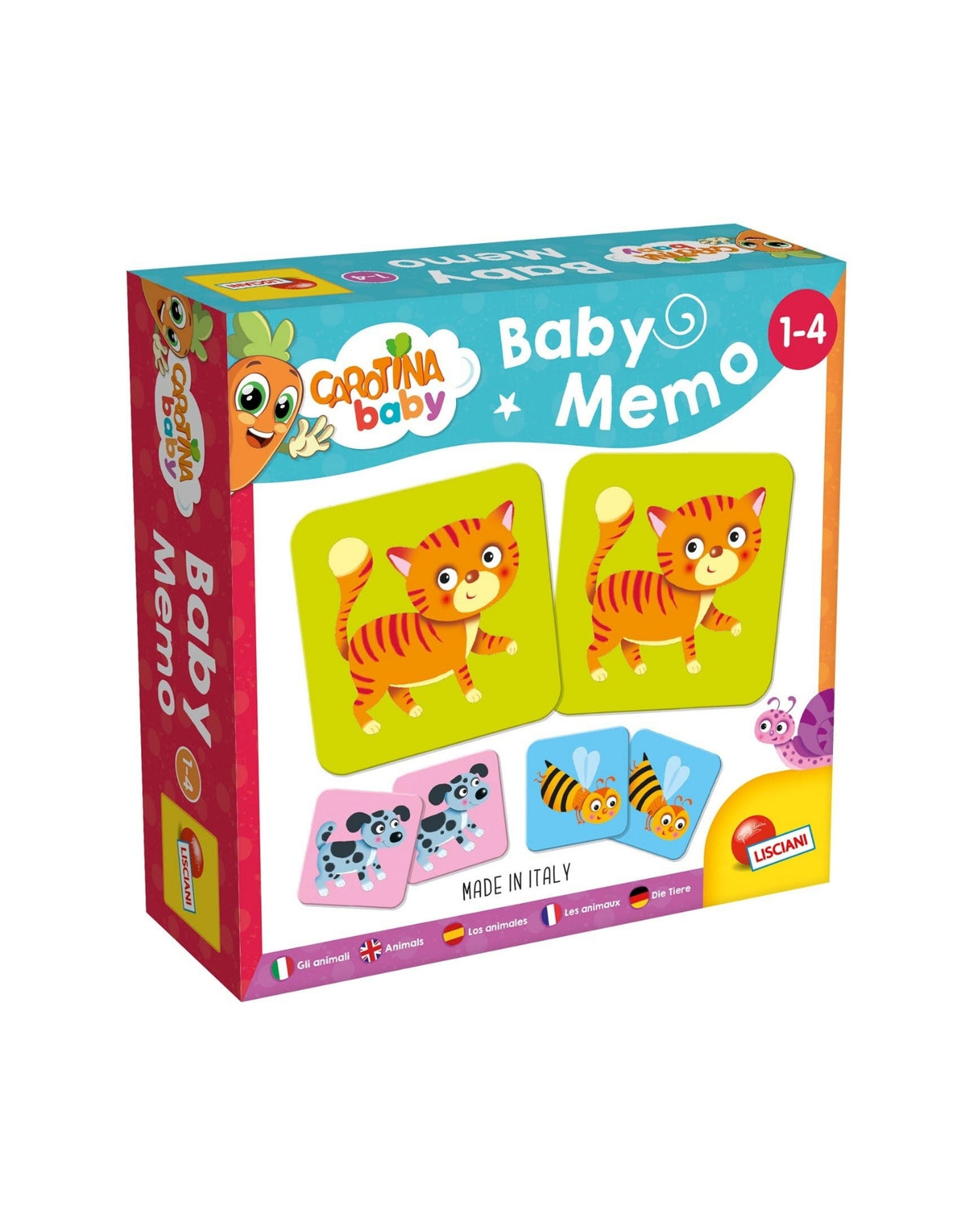 Memo with animals - Memory game