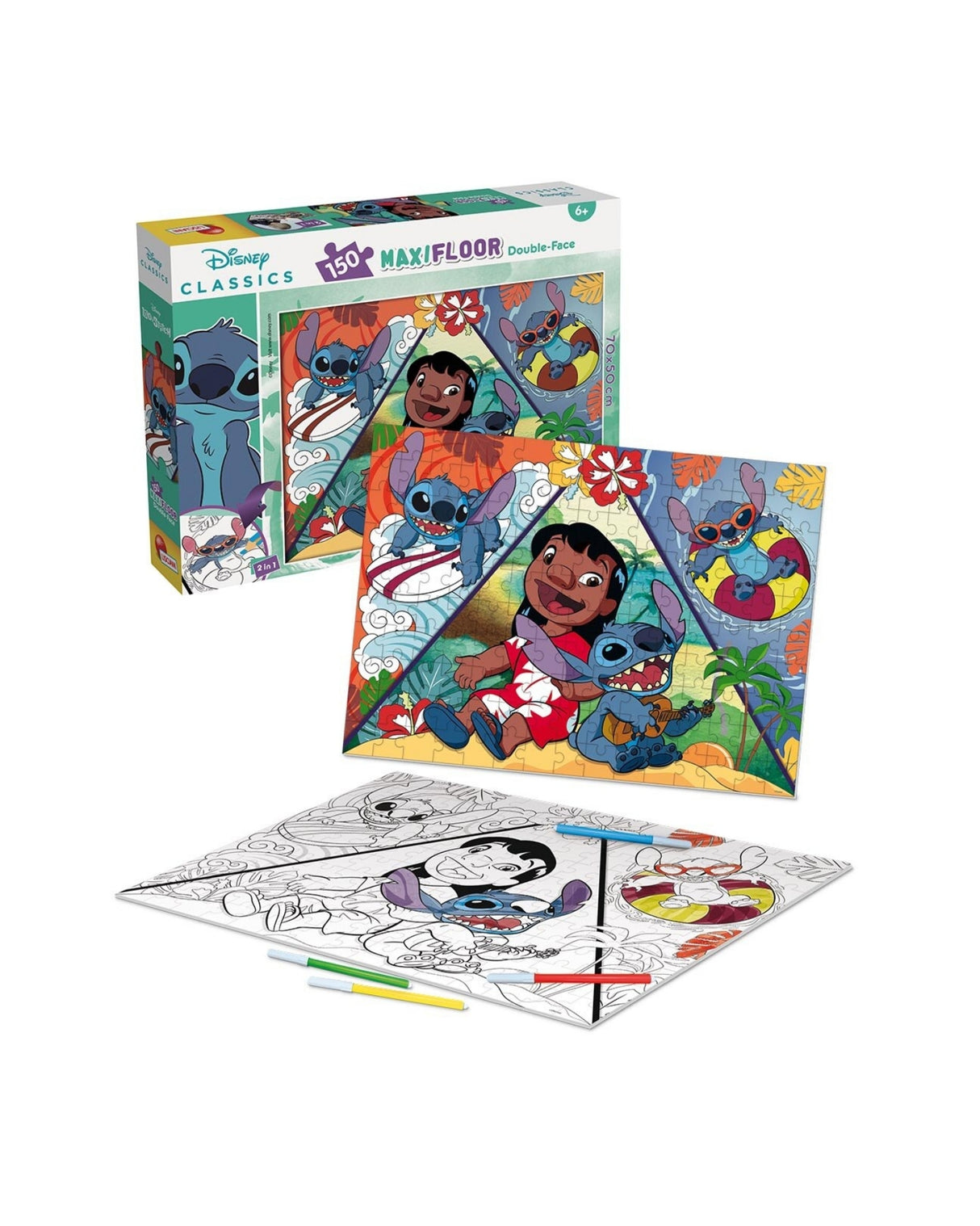 Puslespil 150 brikker Stitch