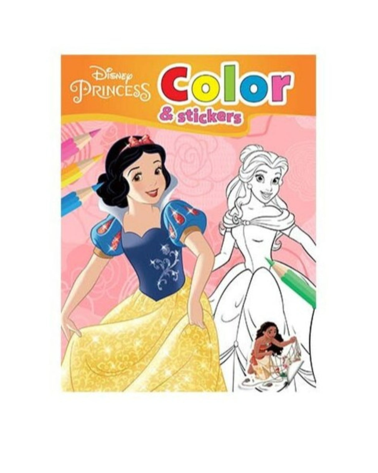 Coloring book and Stickers Disney 32 pages