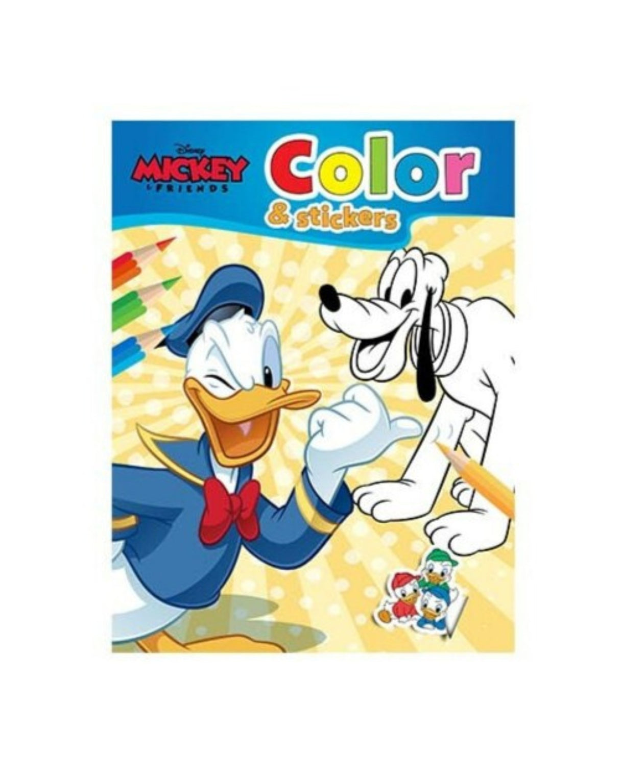 Coloring book and Stickers Disney 32 pages