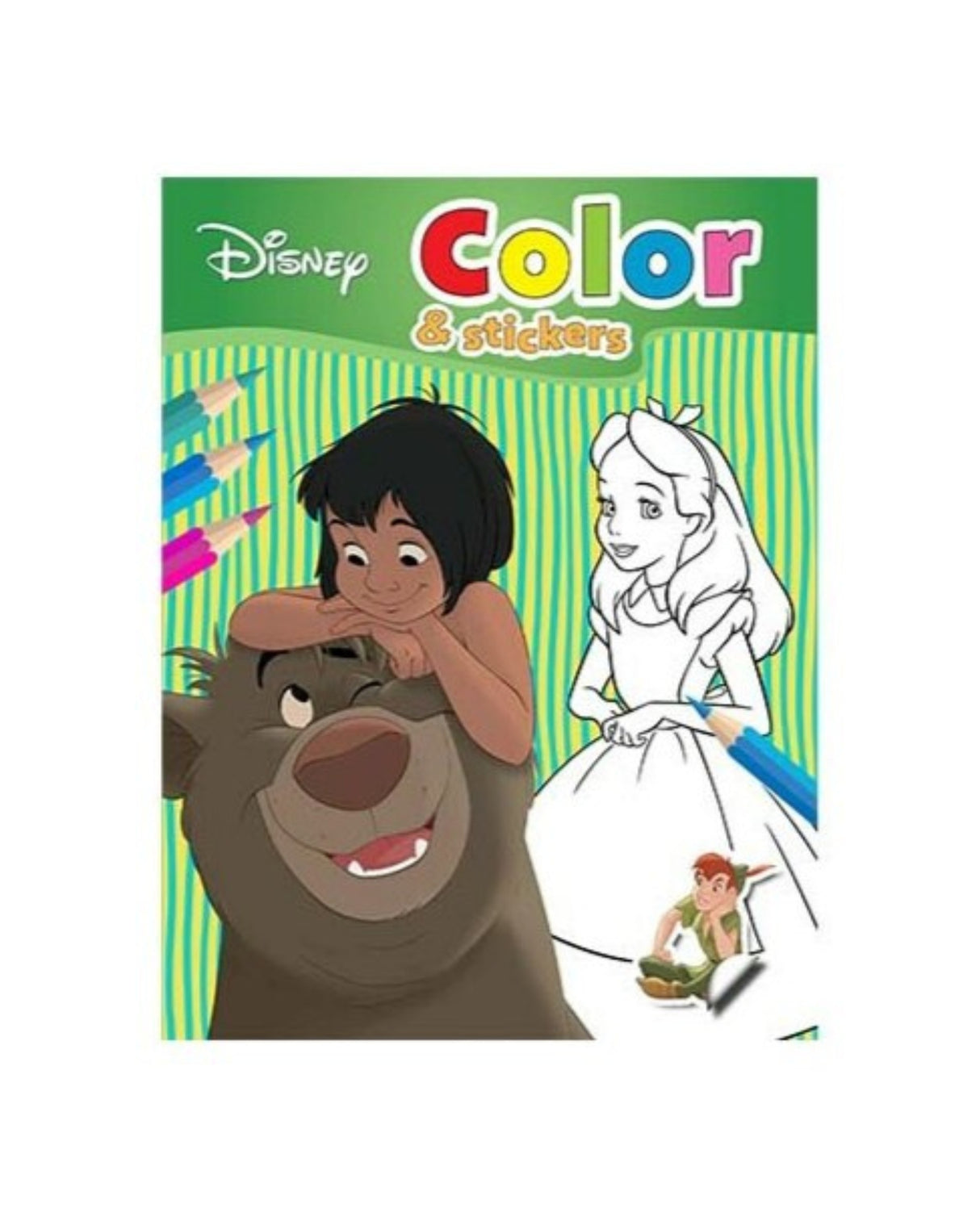 Coloring book and Stickers Disney 32 pages