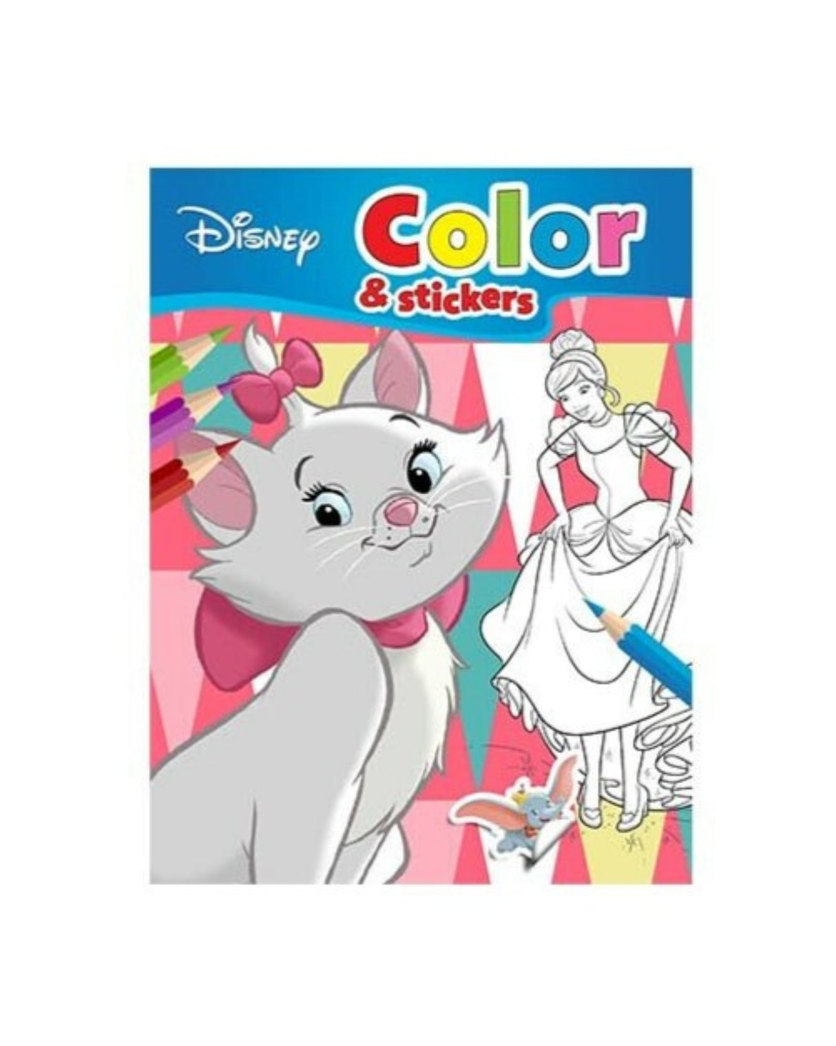 Coloring book and Stickers Disney 32 pages