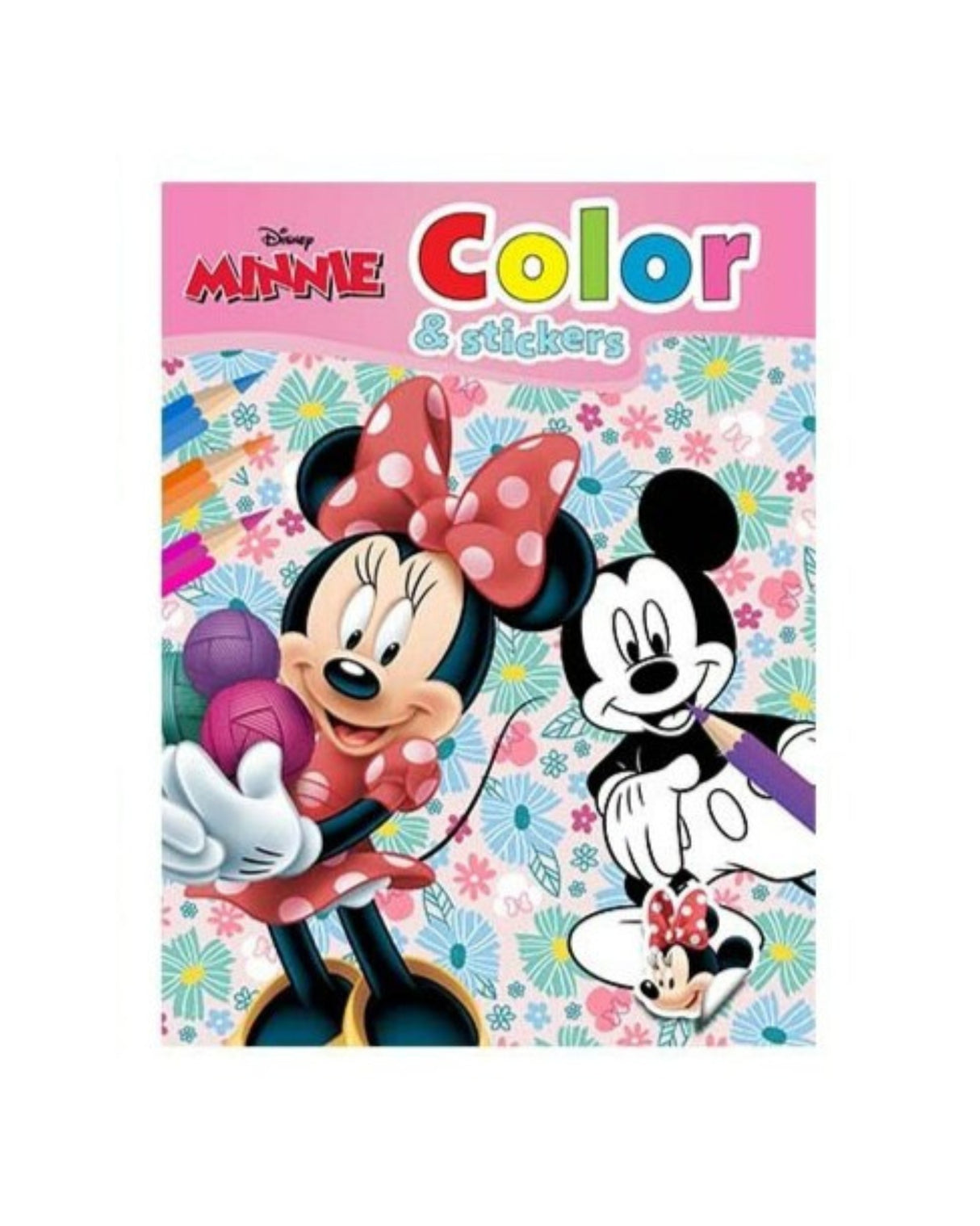 Coloring book and Stickers Disney 32 pages