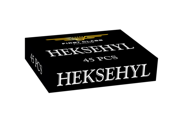 (Nr.61) Heksehyl 45 stk