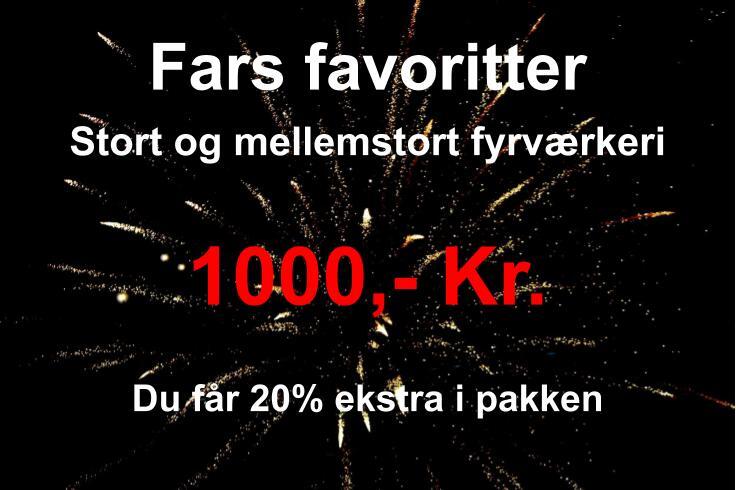 Fars favoritter 1.000,- kr