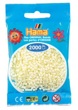 Hama mini perler crema 501-02