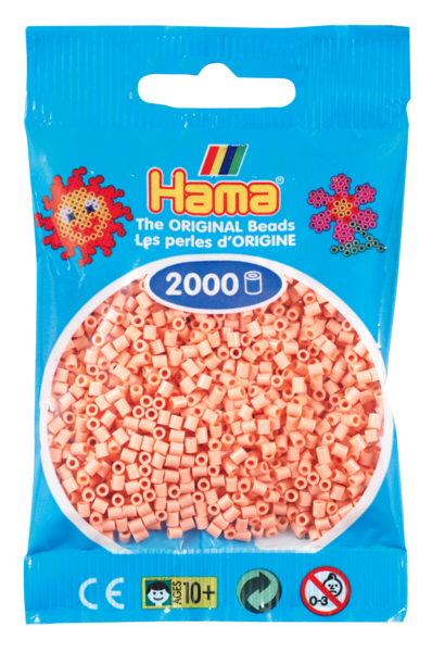 Hama mini perler Mat rosa 501-26