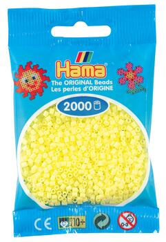 Hama mini perler pastel gul 501-43