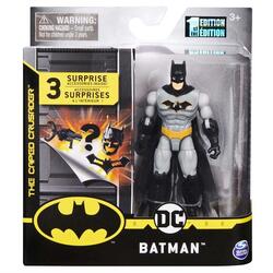 Batman 10cm Basic figur - Grå
