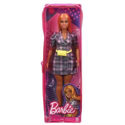 Barbie Fashionistas Doll Puff Plaid Blazer Dress