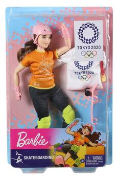 Barbie Olympics Doll - Skatebord