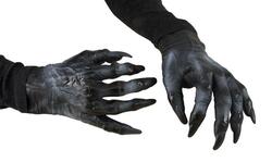 Monster hænder - Hansker af plast til voksne