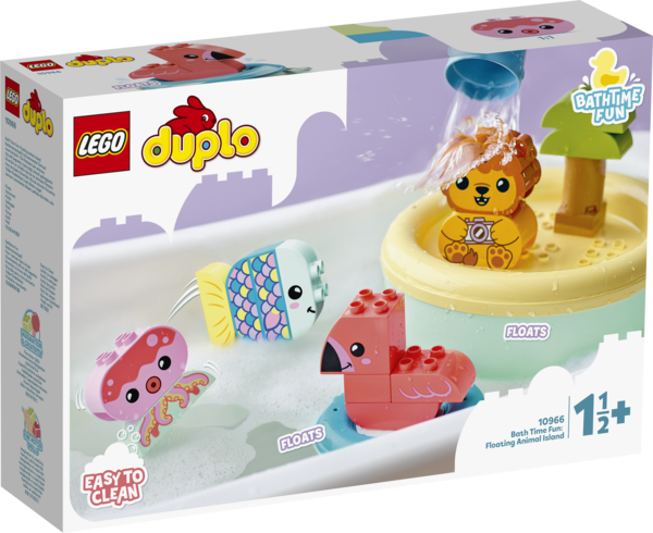 10966 LEGO Duplo Sjov i badet: Flydende dyreø