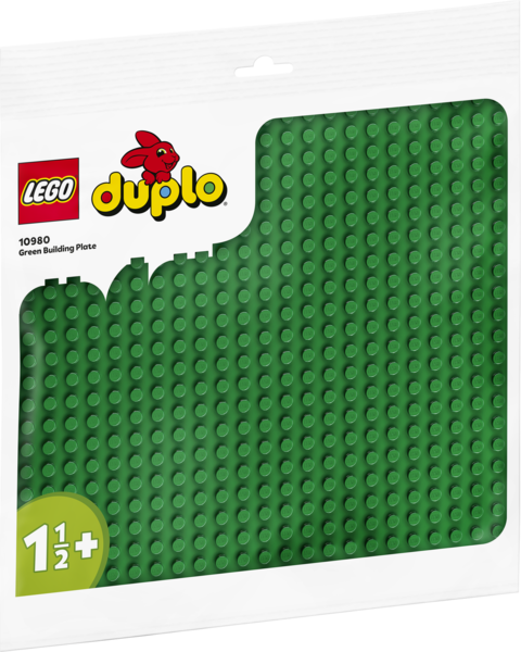 LEGO Grøn LEGO byggeplade 10980 Duplo