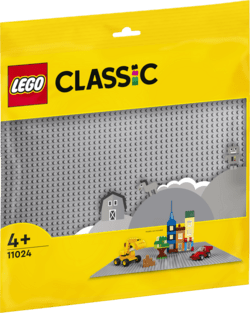 11024 Lego Classic Grå byggeplade