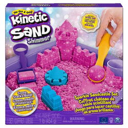 Kinetic Sand Sparkle Sandcastle Set - Pink