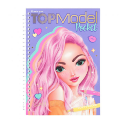 TOPModel Pocket Colouring Book