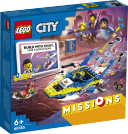 60355 LEGO City Missions Havpolitiets detektivmissioner