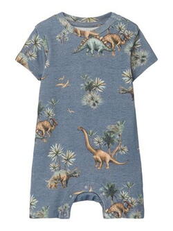 Blå name it jumpsuit med dinosaurer - 13211733