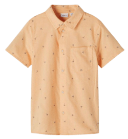 Orange name it kortærmet skjorte 13202582