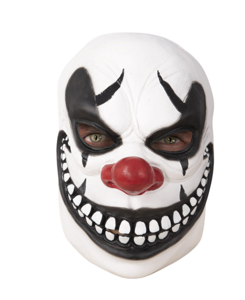Adult latex mask - horror clown