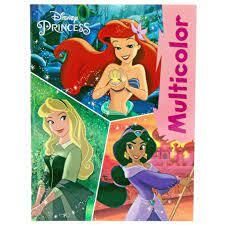 Malebog Disney 32 sider - Disney Prinsesser