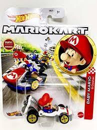 Hot Wheels Mario Kart Replica Diecast - Baby Mario