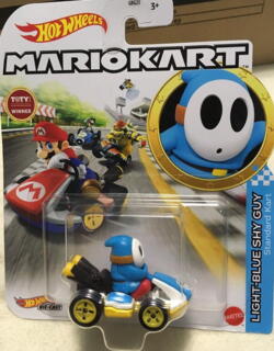 Hot Wheels Mario Kart Replica Diecast - Light-Blue Shy Guy