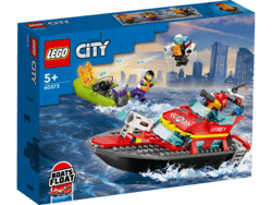 60373 LEGO City Brandvæsnets redningsbåd