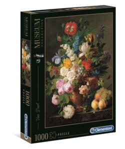 Puslespil med 1000 brikker - Museum Collection - Van Dael "Bowl of Flowers"