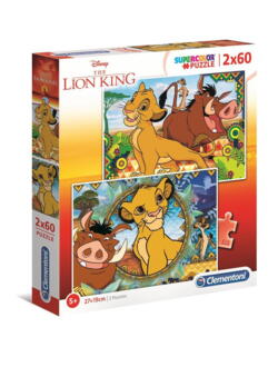 2x60 pcs Puzzles Kids Special Collection Lion King