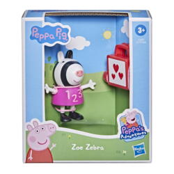 Peppa Pig 3 Inch Figure Peppa's Fun Friends - ZEBRA