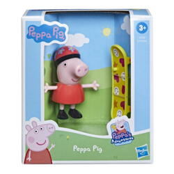 Peppa Pig 3 Inch Figure Peppa's Fun Friends - PEPPA AND SKATEBOARD