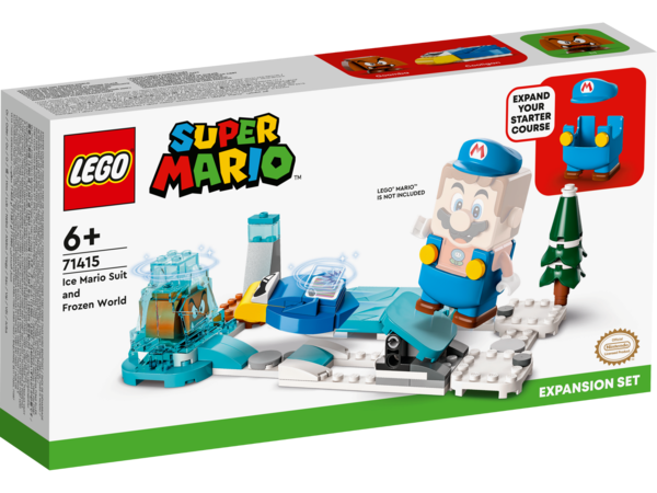 71415 LEGO Super Mario Is-Mario-dragt og Frozen World – udvidelsessæt