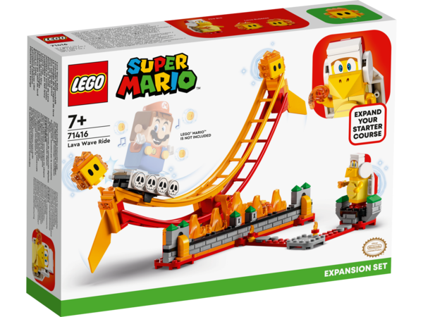 71416 LEGO Super Mario Lavabølge-forlystelse – udvidelsessæt